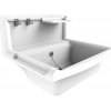 MEREO - Viacúčelové umývadlo Multiset 550 x 450 x 202 mm, biele (PR7181C 60005010099