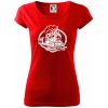 Lokomotíva lano - Dámske tričko Pure - 3XL ( Červená )