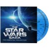 Soundtrack: Ziegler Robert: Music From the Star Wars Saga (Limited Coloured Hyperspace Blue Splattered Vinyl, Re-Issue) - 2Vinyl (LP)