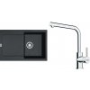 Franke SET G259 O 114.0700.721 - Set drez MRG 611 onyx + batéria FS 3230.031 chróm