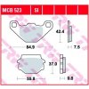 MCB523 TRW brzdové doštičky