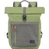 Travelite Basics Roll-up Backpack Green Grey
