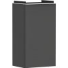 Skrinka pod umývadlo bez umývadla Hansgrohe Xelu Q 34x62,5x24,5 cm šedá matná 54012700