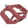 SHIMANO Pedále MTB Flat GR400 červené BMX, DH, slalom