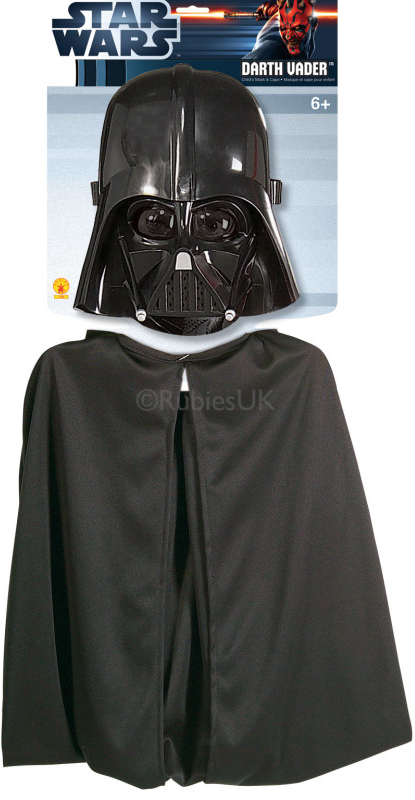 Darth Vader maska ​​+ plášť Star Wars