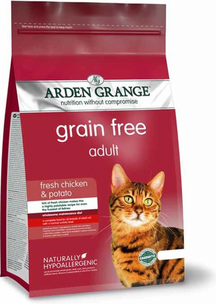 Arden Grange Adult Cat with fresh kura brambory 2 kg