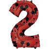 Amscan Balónik fóliový narodeninové číslo 2 - Mickey Mouse 66 cm