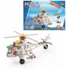 Stavebnica MaDe Malý mechanik Vrtuľník, 364 dielikov, 21 x 27 x 13 cm (10888)