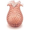 Váza 18cm - Hobnail - Ananás - medená
