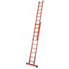 Zarges CZ, s.r.o. ZARGES celoplastový dvojdielny výsuvný rebrík EVEREST EFA 2E, dĺžka 4,91 m