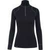 Dámske funkčné tričko zip merino XTREME Thermowave čierna