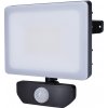 Solight LED reflektor Quick so sensorom, 30W, 2550lm, 4000K, IP44, čierny WM-30WS-Q