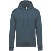 KARIBAN VINTAGE K476 / Pánska mikina s kapucňou - orion blue L
