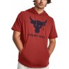 Mikina s kapucňou Under Armour Pjt Rock Terry SS HD-RED 1377427-635 Veľkosť M
