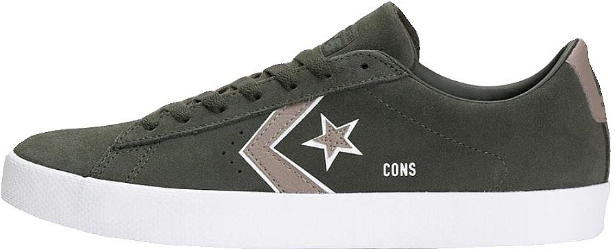 Converse vulc pro classic suede ox A06653 cave green white wud mask