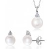 SOFIA perlový strieborný set náušnice a prívesok AEAP3050Z,WFM/R+AEAE3869Z,WFM/R
