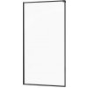 MEXEN - KIOTO walk-in 80x200 cm 8mm čierna samostatné sklo 800-080-000-00-70