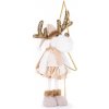 Dekorácia MagicHome Vianoce, LED Sobia laň na platni, 50 cm, svietenie/blikanie