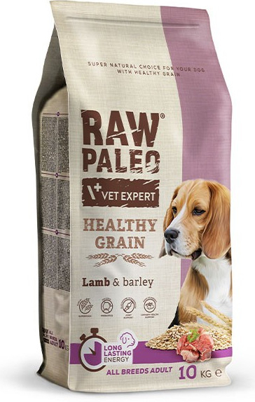 VetExpert Raw Paleo Adult Healthy Grain Lamb & Barley 10 kg