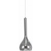 Azzardo Soul 1 Závěsné svítidlo E27 max 1 × 60 W lesklý chrom 18 cm