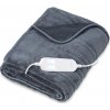 Tresko Elektrická vyhrievacia deka 180x130cm Šedá