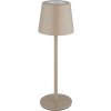 Globo | Globo 58482S-LED stmievateľná stolná lampa VAN. 12W/5V 2200mAh IP44 krém | GL8609