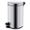 Alda Nášľapný odpadkový kôš 20 l, nerez matný, plynulé zatváranie