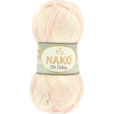 Nako Elit Baby Mini Batik 32458 púdrová