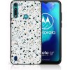PROTEMIO 103019 MY ART Ochranný kryt pre Motorola Moto G8 Power Lite GREY TERRAZZO (163)