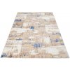 TA Béžový dizajnový koberec Leo Rozmer: 120x170 cm