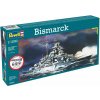 REVELL Starter Kit loď 75802 - Bismarck (1:1200)