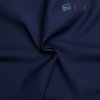Talianská vlnená kostýmová látka, tmavo modrá - zvyšok tkaniny, dĺžka 60 cm
