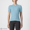 Castelli ANIMA 3 dámsky dres, modrá aqua/svetlomodrá L