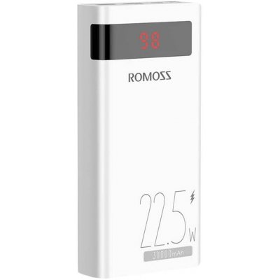 Romoss SENSE8PF Powerbanka 30000mAh, 22,5 W, biela 6973693497256