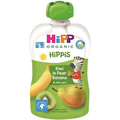 HiPP BIO is 100% ovocie Hruška-Banán-Kiwi 100 g