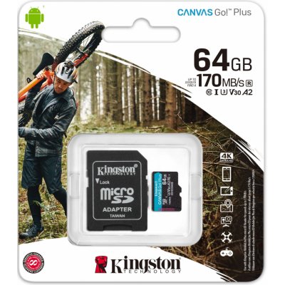 Kingston microSDXC 64GB SDCG3/64GB