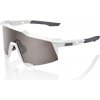 sluneční brýle SPEEDCRAFT Matte White, 100% - USA (stříbrné sklo)