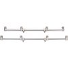 Anaconda hrazda Blaxx Goal Post Buzzer Bar 4 prúty gunmetal 60 cm
