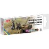ICM Acrylic paint set for WWII German tank crew 6 x 12 ml