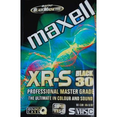 Maxell S-VHS-C XR-S 30 min