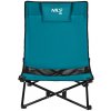 Skladacie plážové kreslo NILS Camp NC3306 modré/čierne