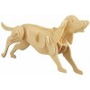 Wooden Toy / WCK 3D drevené puzzle Sova 148 ks