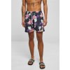 Urban Classics Pattern Swim Shorts dark jungle aop