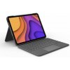 Loom in Bloom Bluetooth klávesnica s držiakom na tablet Logitech iPad Air 4th Gen Sivá AZERTY