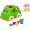 Teddies Auto vkládačka plast 24x17 cm 3 barvy v síťce