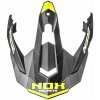 NOX šilt pre prilby N312 VAPOR, NOX (čierna matná, žltá)