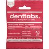 Denttabs Brush Teeth Tablets Kids without Fluoride bez fluoridu v tabletách pre deti Strawberry 125 tbl