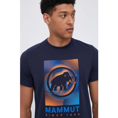 Mammut Športové tričko Trovat tmavomodré