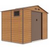 Letoss Záhradný domček MONTREAL 277x195x219cm, dub/hnedý