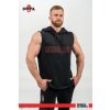 NEBBIA IRON BEAST mikina bez rukávov, čierna XXL